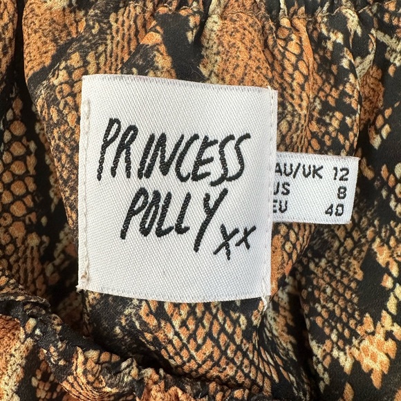 Snake Print Crop Top - Picture 3 of 5